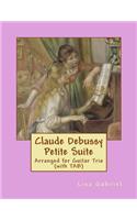 Claude Debussy Petite Suite for Guitar Trio (with TAB)