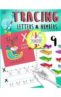Tracing Letters & Numbers for preschool abc Transport 3+
