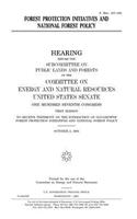 Forest protection initiatives and national forest policy