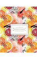 2018 New Year Monthly Planner: Tropical Orange: 2018-2019 Monthly Calendar Planner - Size 8x10 Inches: Follow Your Passion