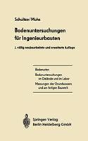 Bodenuntersuchungen Fur Ingenieurbauten