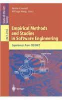 Empirical Methods and Studies in Software Engineering: Experiences from Esernet