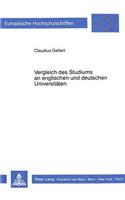Vergleich des Studiums an englischen und deutschen Universitaeten