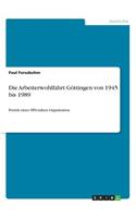 Arbeiterwohlfahrt Göttingen von 1945 bis 1989