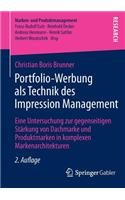 Portfolio-Werbung ALS Technik Des Impression Management