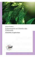 Colorimétrie Et Chimie Des Colorants