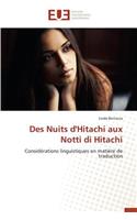 Des nuits d'hitachi aux notti di hitachi