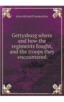 Gettysburg where and how the regiments fought, and the troops they encountered: (English)