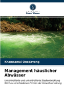 Management häuslicher Abwässer