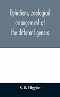 Ophidians, zoological arrangement of the different genera, including varieties known in North and South America, the East Indies, South Africa, and Australia. Their poisons, and all that is known of their nature. Their galls, as antidotes to the sn