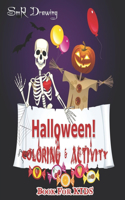 Halloween coloring & Activity books For Kids