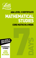 AQA Level 3 Certificate Mathematical Studies: In a Week