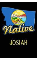 Montana Native Josiah: College Ruled Composition Book