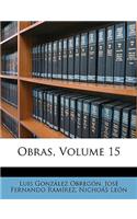 Obras, Volume 15