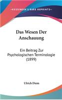 Das Wesen Der Anschauung