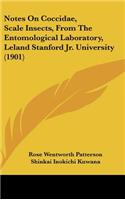 Notes on Coccidae, Scale Insects, from the Entomological Laboratory, Leland Stanford Jr. University (1901)
