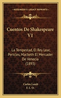 Cuentos De Shakespeare V1