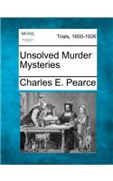 Unsolved Murder Mysteries