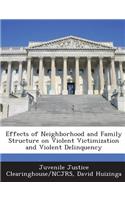 Effects of Neighborhood and Family Structure on Violent Victimization and Violent Delinquency