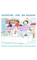 Bathtime for Mr. Badger