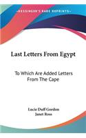 Last Letters From Egypt