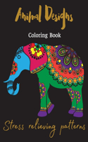 Animal Designs Coloring Book