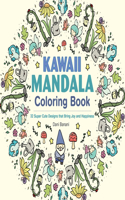 Kawaii Mandala Coloring Book