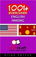 1001+ Exercises English - Hmong: (English)