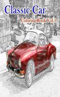 Classic Car: Coloring Book Vol.3: American Muscle Cars Coloring Book