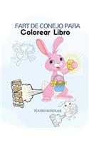 Fart de conejo para colorear libro