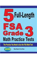 5 Full-Length FSA Grade 3 Math Practice Tests