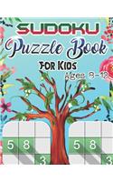 Sudoku Puzzle Book For Kids Ages 8-12: 235 Sudoku Puzzles For Kids Easy - Hard - A Brain Game For Smart Kids - sudoku for kids ages 8-12 - large print sudoku puzzle books