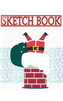 Sketch Book For Adults Large Christmas Gift: Sketch Book Life Drawing Guide Gifts For Artists - Doodling - Perfect # Durable Size 8.5 X 11 Inches 110 Page Big Prints Special Gifts.