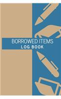 Borrowed Items Log book