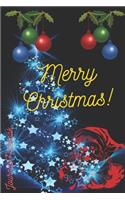 Merry Christmas Journal Notebook