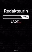 Redakteurin Lädt... Notizbuch