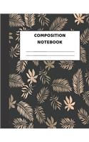 Composition Notebook: Wide Ruled Paper Notebook Journal - Nifty Wide Blank Lined Workbook for Teens Kids Students Girls for Home School College for Writing Notes - 8.5 x 