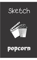 sketch popcorn
