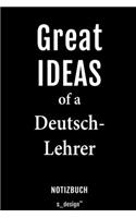 Notizbuch für Deutsch-Lehrer
