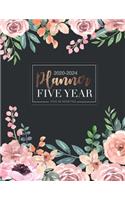 2020-2024 Five Year Planner for 60 Months: Five Year Notebook Monthly Planning Calendar 60 Months Planner Appointment Journal Agenda Time Management