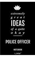 Notebook for Police Officers / Police Officer