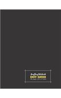 Dot Grid Notebook - AmyTmy Notebook - 8.5 x 11 inch - 100 pages
