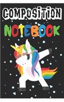 Unicorn Composition Notebook