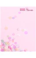 2020 Planner: 8"x10" Daily and Weekly Agenda Planner and Organizer V43
