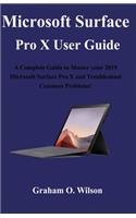 Microsoft Surface Pro X User Guide