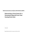 Determining a Prony Series for a Viscoelastic Material from Time Varying Strain Data