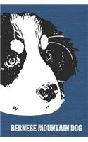 Bernese Mountain Dog Lined Notebook