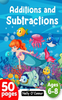 Additions and Subtractions: Amazing Activity Book Double Digit, Triple DigitMath Workbook for ages 6-81st & 2nd Grade Math