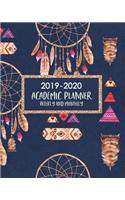 2019-2020 Academic Planner Weekly and Monthly