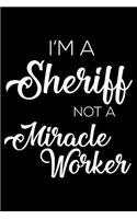 I'm a Sheriff Not a Miracle Worker